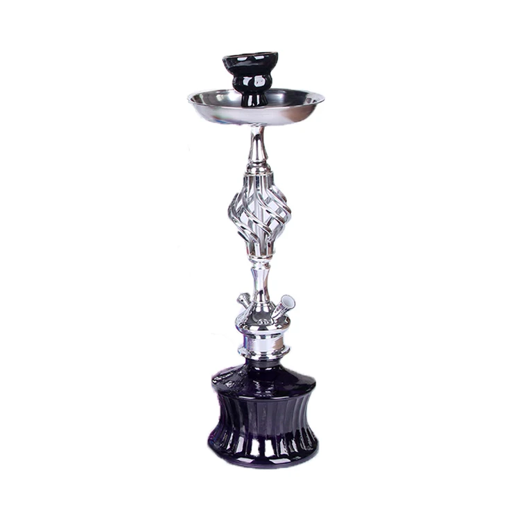 

New Design Good Quality Shisha Accessories Acrylic Shisha Hookah With Double Hose Pipe