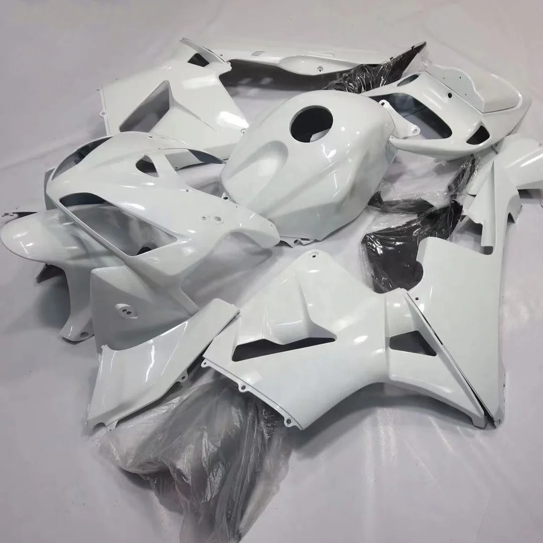 

2022 WHSC Motorcycle Accessories For HONDA CBR600 2005-2006 ABS Plastic Body Work White, Pictures shown