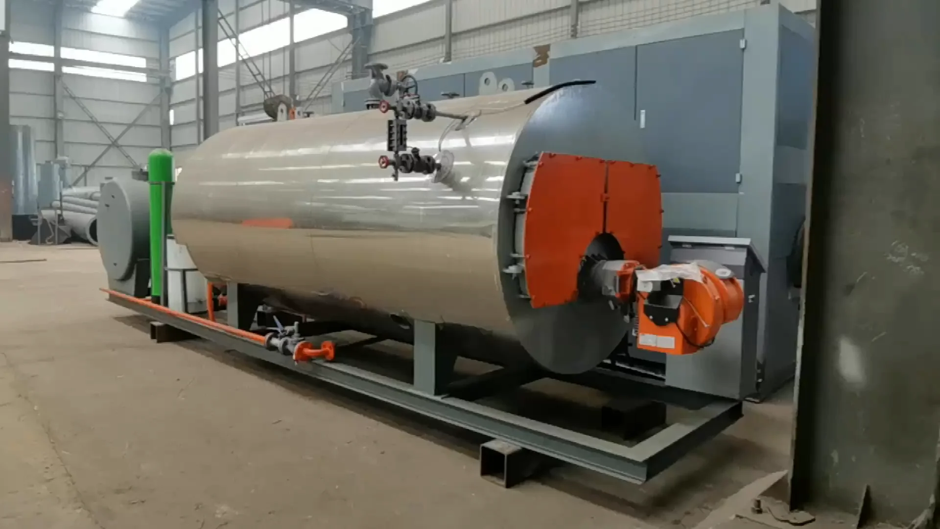 Oil fired steam boiler фото 107