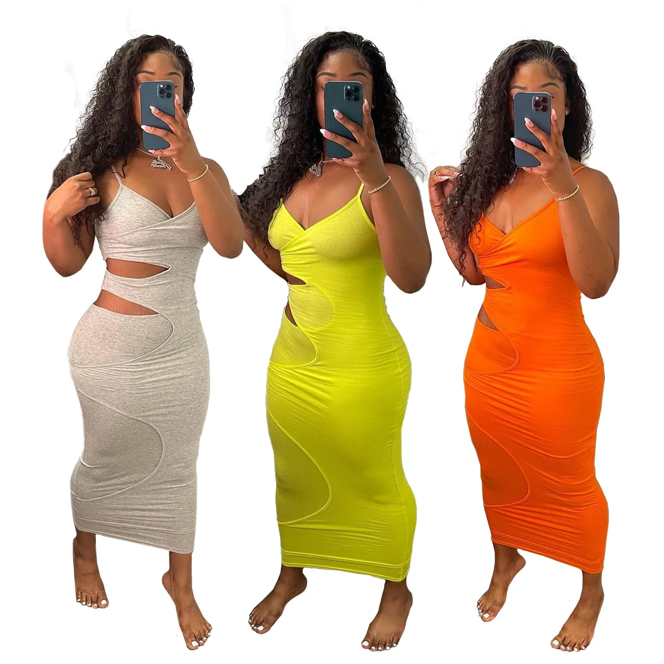 

2021 New Arrival Wholesale Ladies Elegant Bodycon Summer Dress S-3XL Women Party Sexy Club Casual Dresses