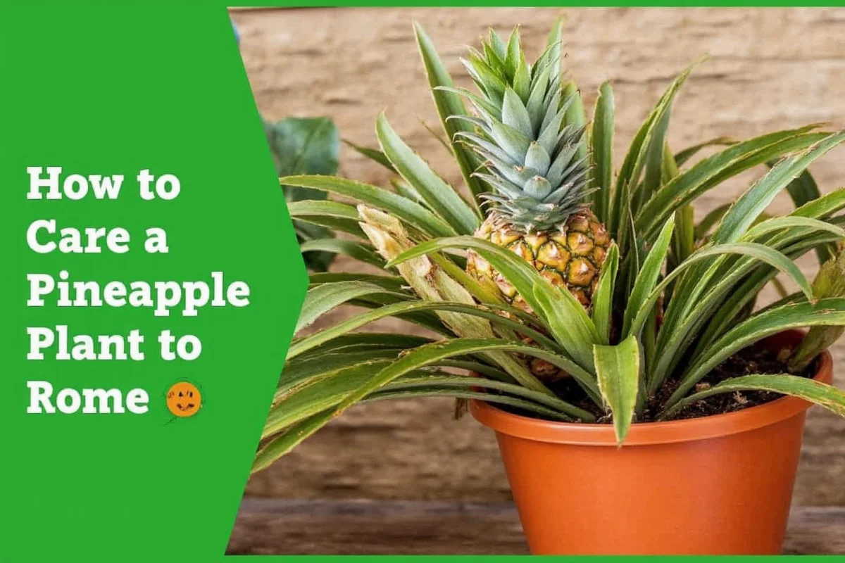 how to take care of a pineapple plant