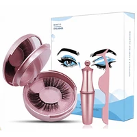 

OEM Advanced 3D Magnetic Eyelashes With Eyeliner Magnetic Eyeliner And Lashes for Ladies