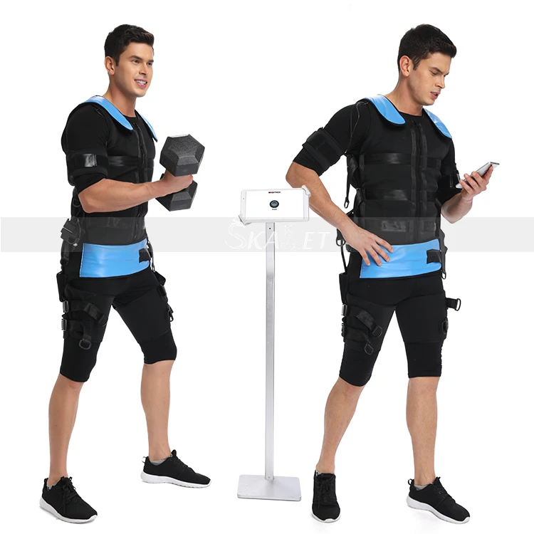 EMS Fitness Device Electric Muscle Stimulation Training Body Suit