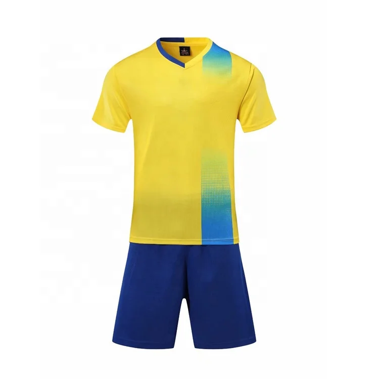 

Wholesale Cheap Jerseys Adult Plain Soccer Jersey Yellow, Any colors can be made