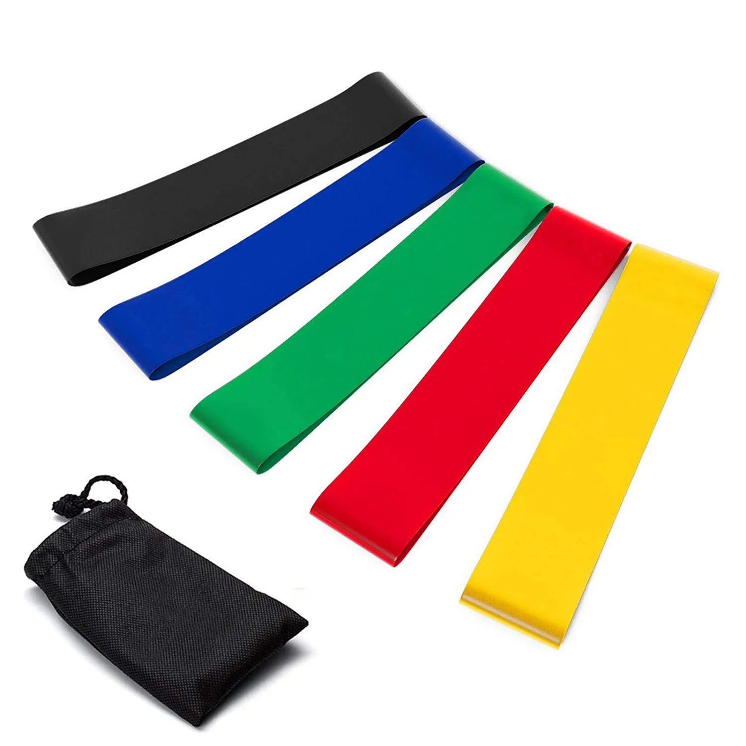 

Guaranteed Quality Unique Yoga Fitness Wholesale Custom Resistance Bands, Red green yellow