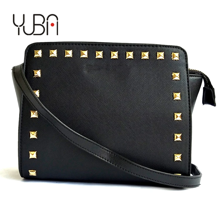 

HotSaleFashionRivetPuLeatherHandbagWomenShoulderDiagonalBag