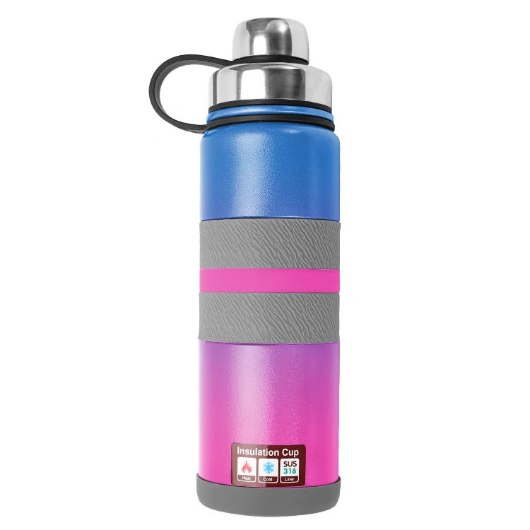

manufacturer high quality double wall vacuum bottle stainless steel water