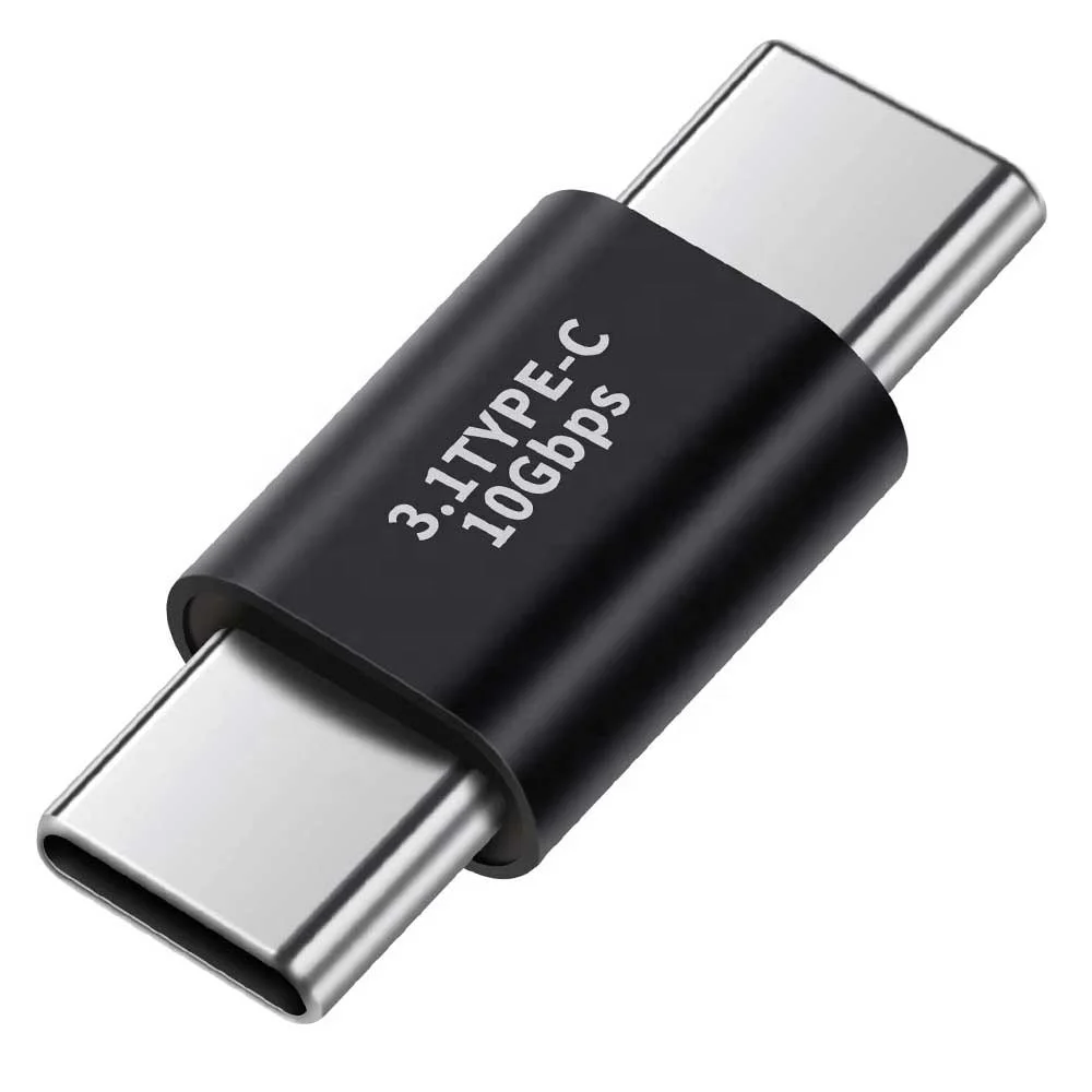 

USB3.1 10Gbps USB-C Type-C CtoC Adaptor Male to Male USB C Adapter