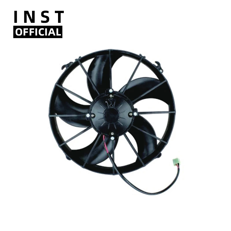 

Air Conditioning Fan AC A/C Blower Motor FOR Periphery Size 330mm 5 Vane 12V