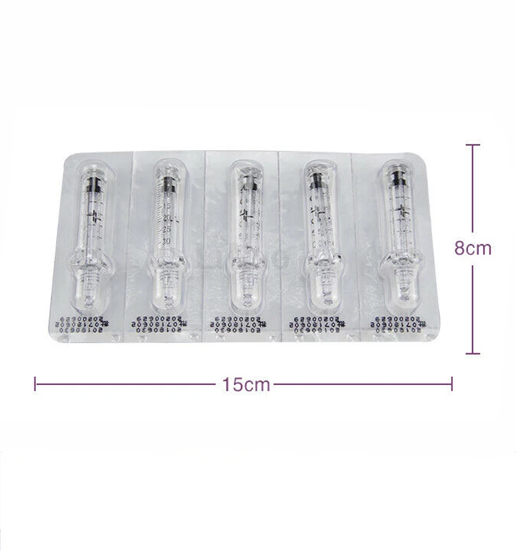 
Hyaluronic acid pen ampoules 0.3ml 0.5ml Anti-wrinkle Meso ampoule for Hyaluronic Pen 
