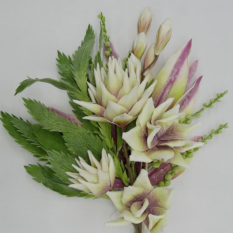 

Wholesale Plastic Decoration Big Plants Wedding Bouquet Artificial Plant Festival Items Artificial Plant