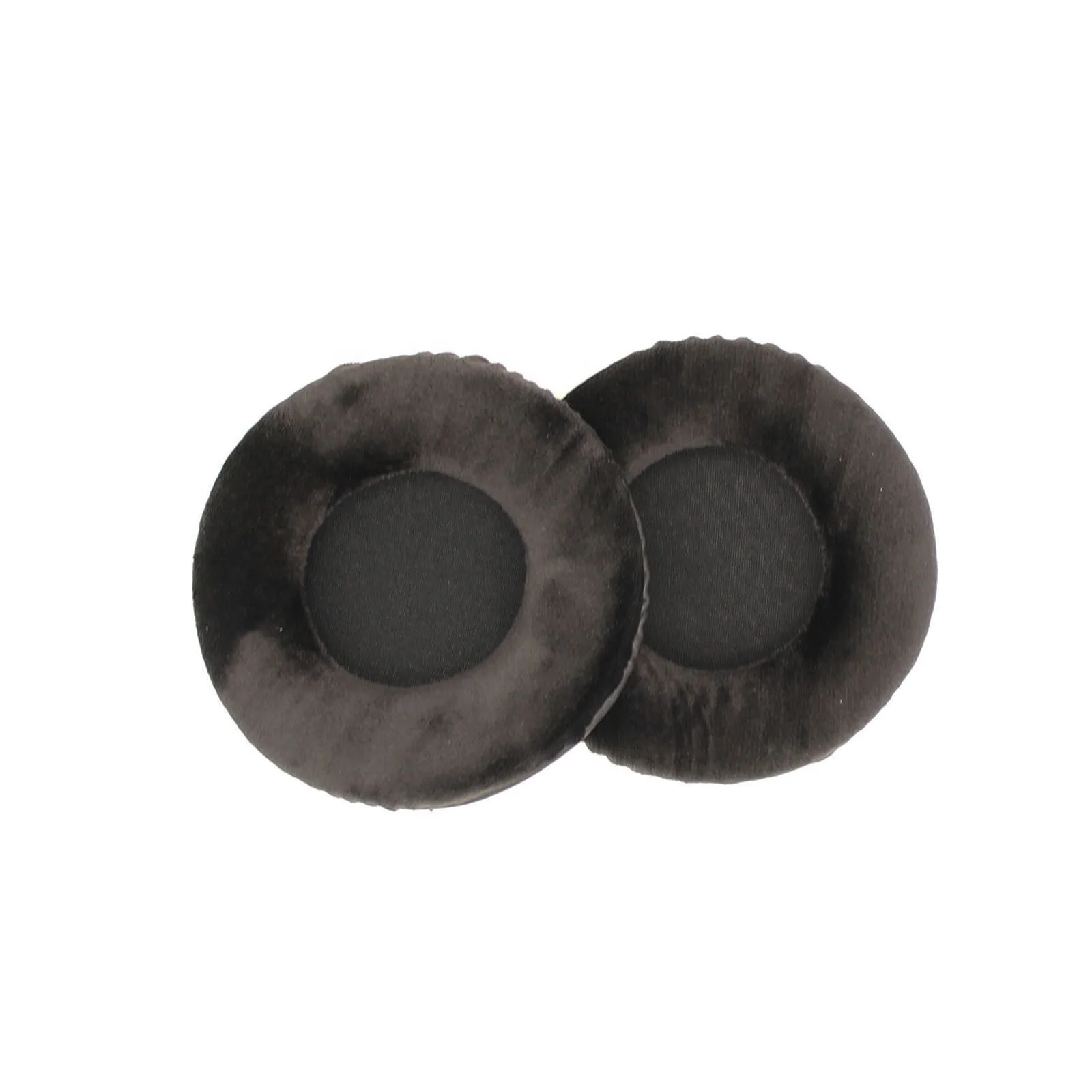 

Free Shipping Round Type 100MM 105mm 110mm Replacement Protein & Velvet Leather Ear Pads Cushions for Most Headphones, Black
