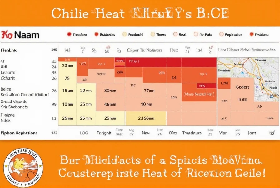 the ultimate chile heat chart hack never burn out again while cooking with spice