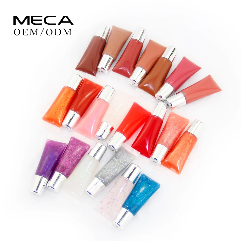 

makeup vendor modern personal care custom squeeze liquid lipgloss own label vegan moisturize lip plumper enhancer