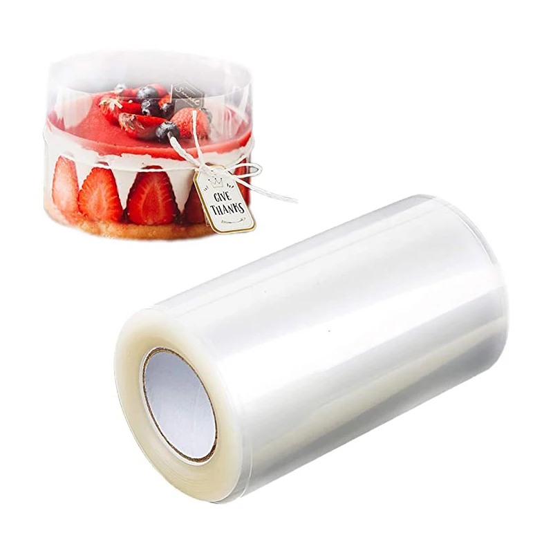 

Mousse Cake Collar Transparent Clear Surrounding Edge Wrapping Tape For Baking Roll Packaging DIY Cake Decorating Tools