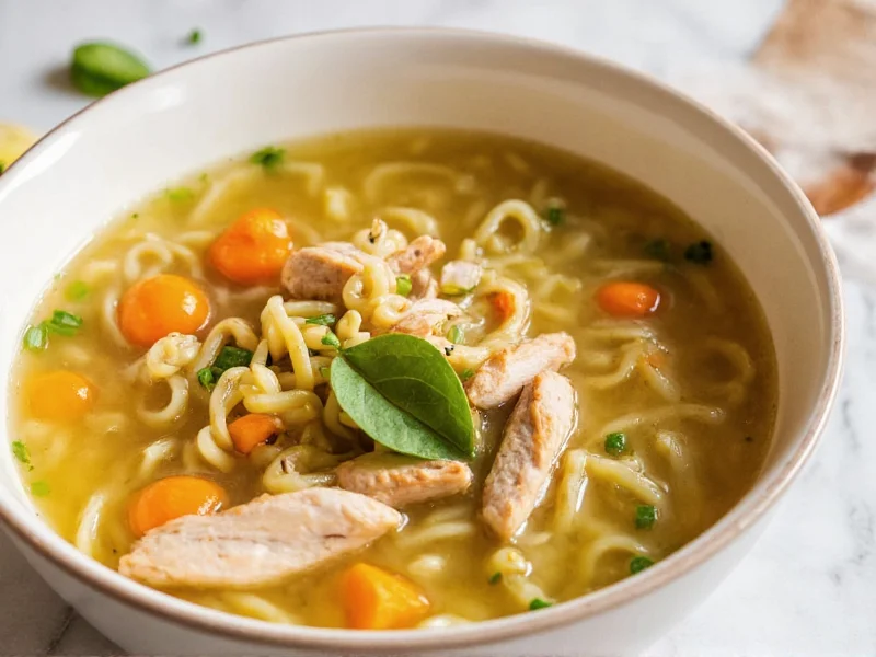 Easy Rotisserie Chicken Noodle Soup Recipe in 45 Minutes