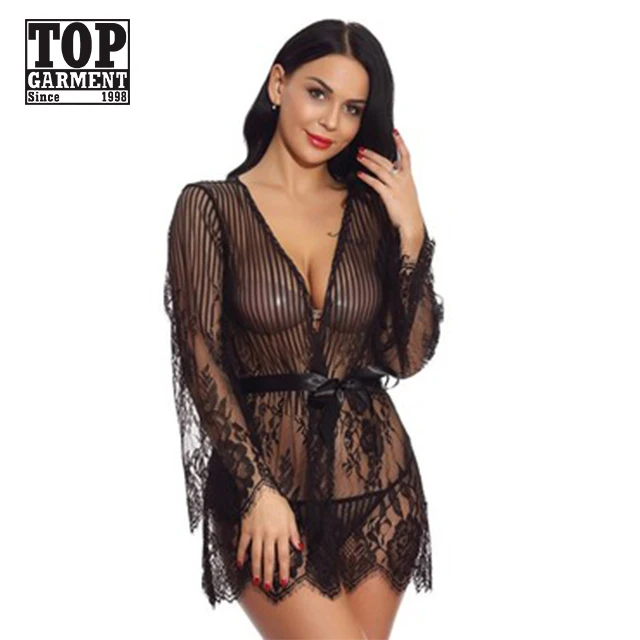 

Plus Size Women's Underwear Lace mesh pajamas female underwear sexy lingerie