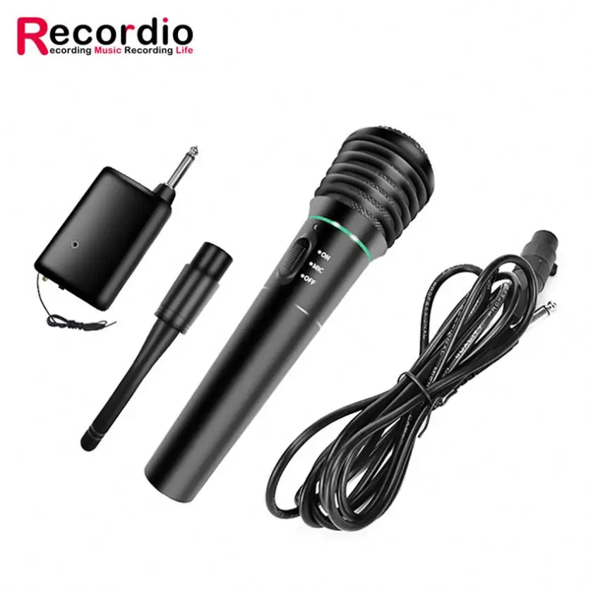 

GAM-101 New Product Professional Uhf Wired Karaoke Microphone Made In China, Black