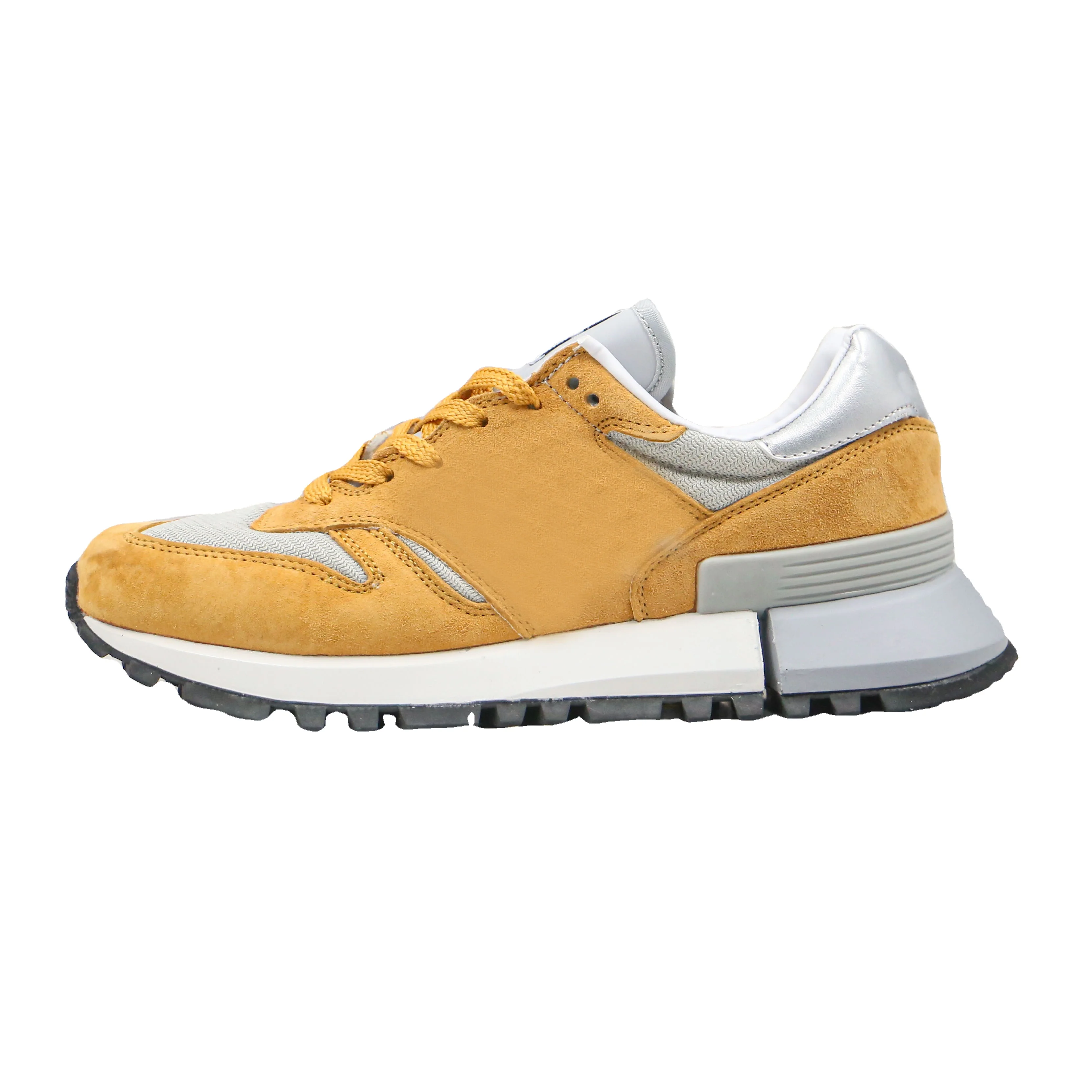 

Breathable suede leather retro 1300 men's and women's shock absorption casual running shoes sports shoes, Black