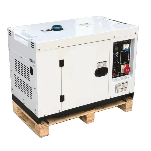 

Standby electric power plant 10kw soundproof diesel generator 220V/380V 60Hz 3phase generator diesel 10 kw to South America