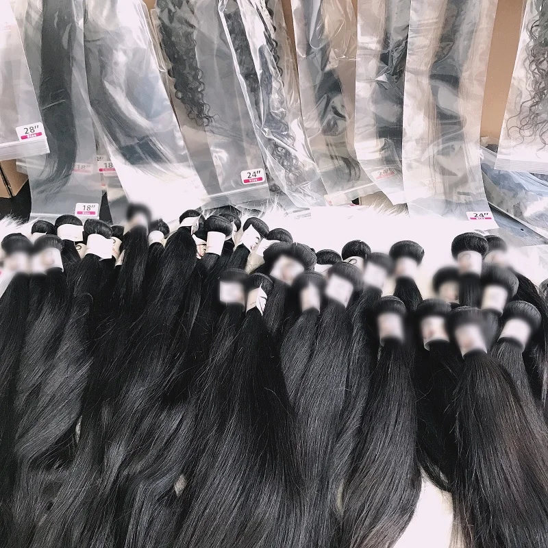 

Remy Virgin Human Hair Straight Body Wave Bundles Extensions Brazilian Hair 3 Bundles With Closure for brazilian weave, Accept customer color chart