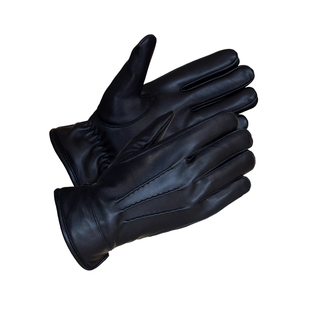 
Custom made deerskin leather dress gloves | Fashion simple dress gloves 