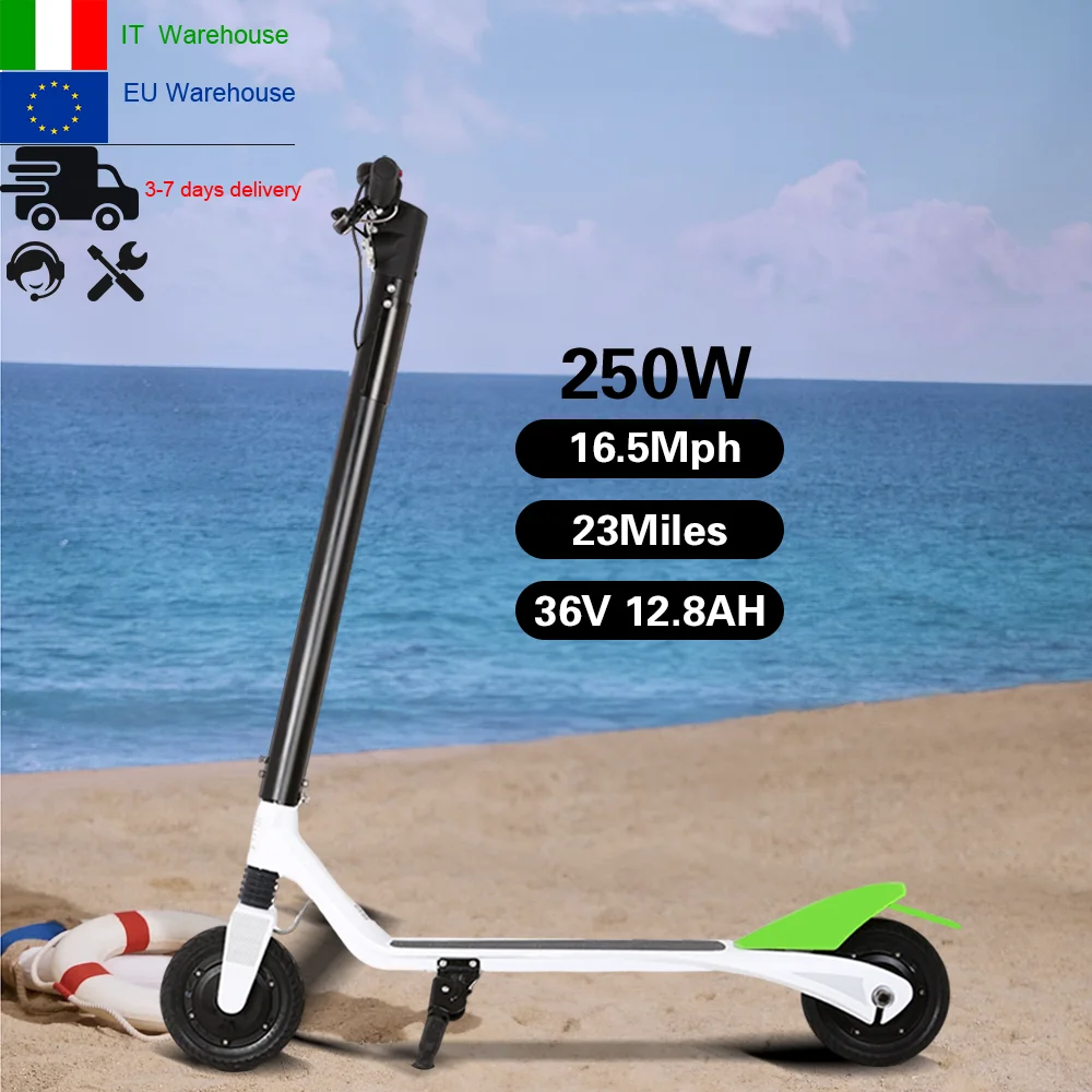 

2 Wheel Mobility Scooters For Adults Simple And Fashion Appearance Model Electric Scooters 250w New Trend Light Electric Scooter