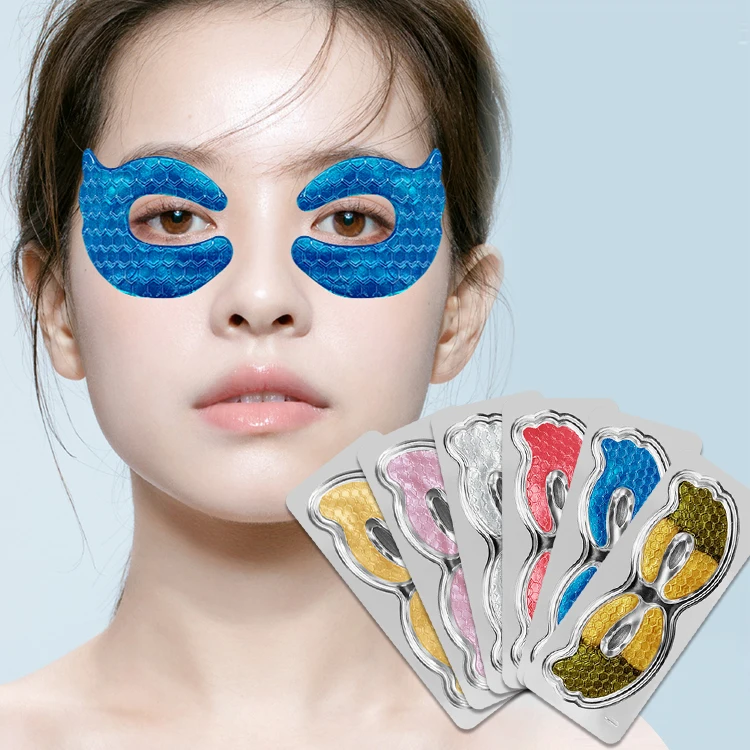 

2022 Custom Logo Eyepatch Bulk Hydrogel Under Eye Patches Beauty hydrating Butterfly Eye Mask