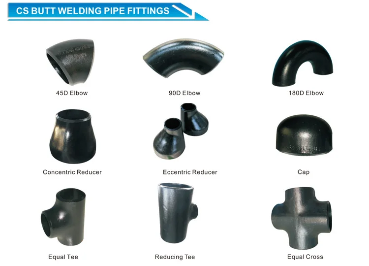 Ansi Butt Weld Seamless Pipe 1/2 Carbon Steel Equal Tee