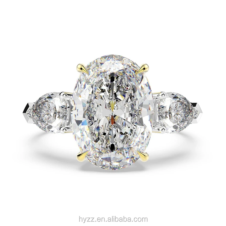 

Luxury 925 Sterling Silver Lab Diamond Women Ring
