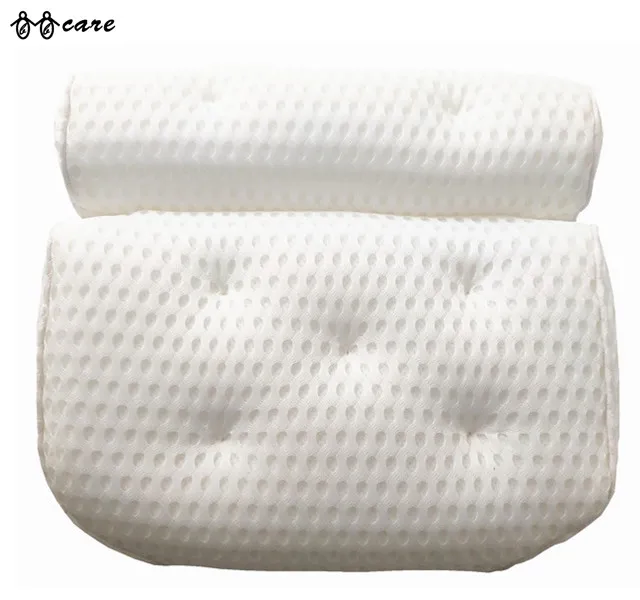 

BBCare Bath Pillow & Bathtub Spa Pillow with 4D Air Mesh Technology and 7 Strong Suction Cups