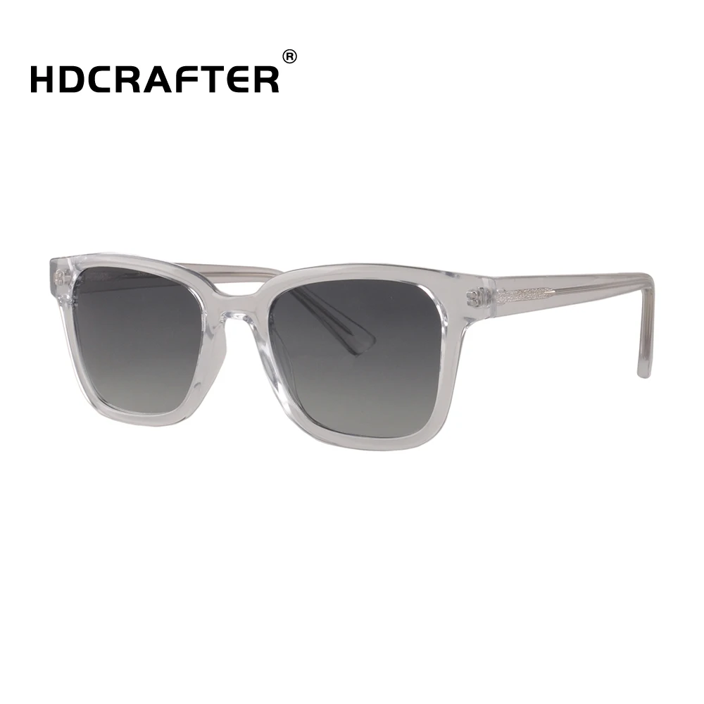 

HDCRAFTER fashion light trend style CP frame sunglasses for unisex tail pin 1.1 polarized OEM hot sales 2021 new, 4 colors