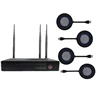 Wireless Presentation System with hdmi VGA Input Airplay Miracast Support four device at the same time