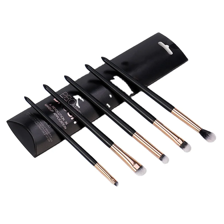 

High Quality Essential 10 Piece black Brush Makeup Brush Set