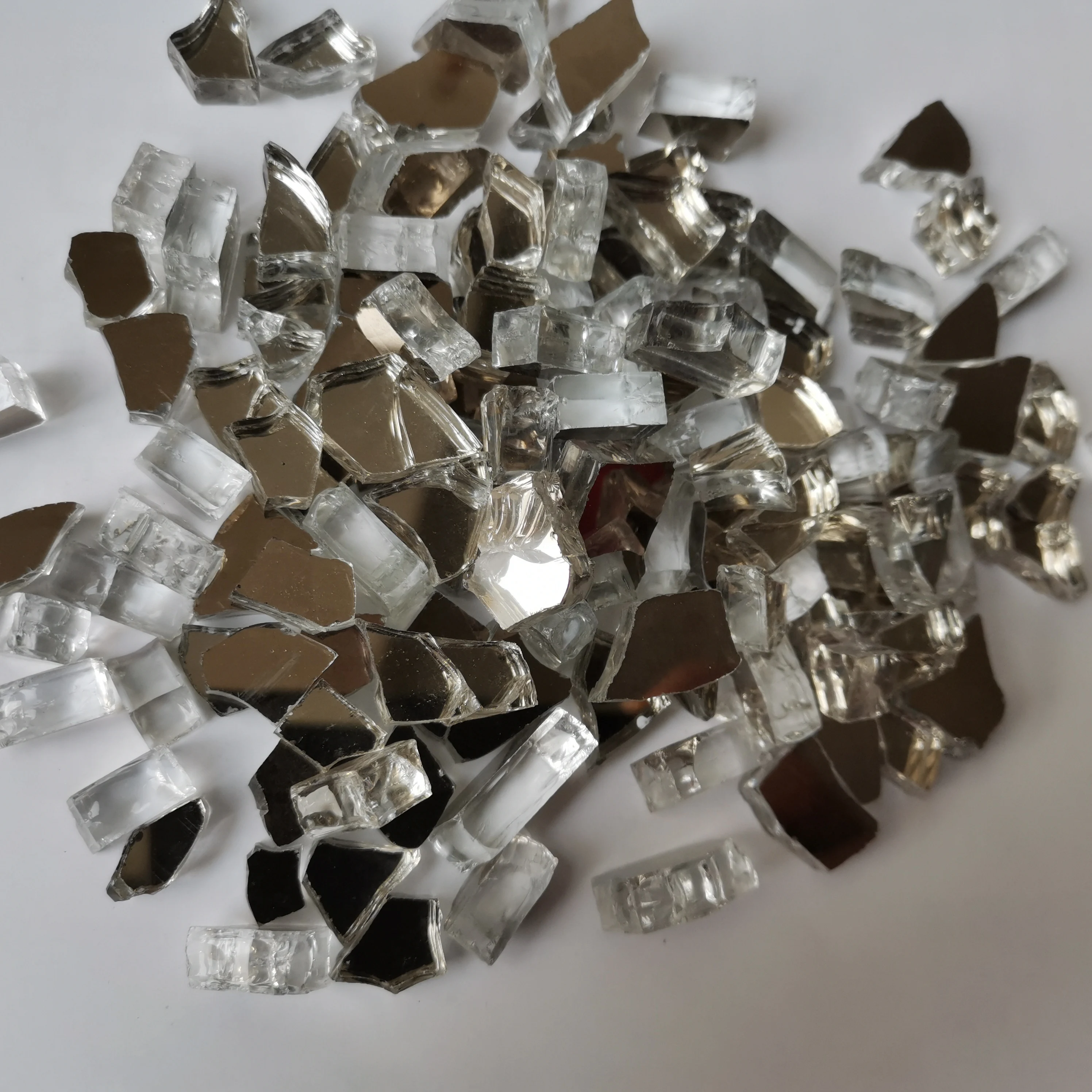 
Cobalt Blue Reflective Fire Glass Fire Pit Glass 