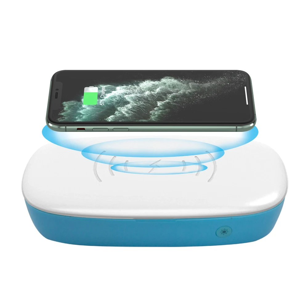 

Wireless charger esterilizador uv disinfection lamp ultraviolet uv sterilizer light phone portable uv sterilizer box