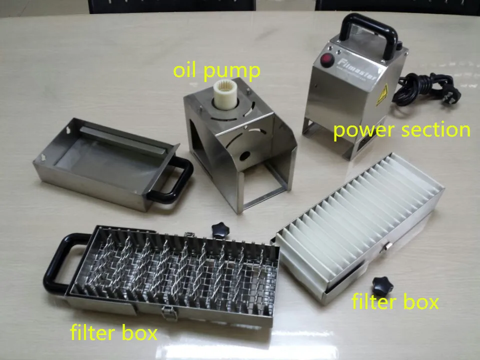 oil filter machine