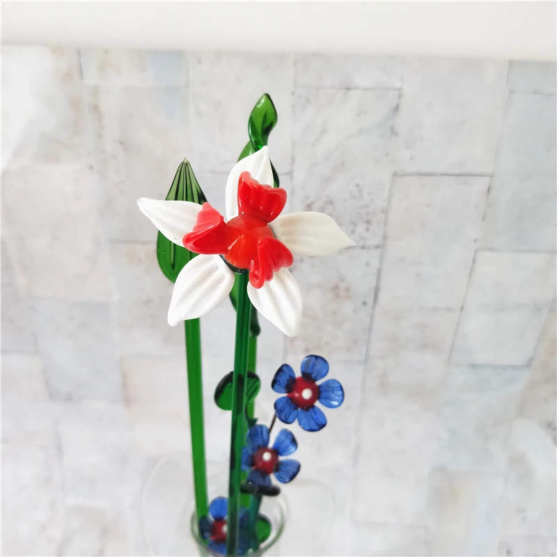 Handmade Art Murano Glass Flower Decoration Buy Glass Flower,Art