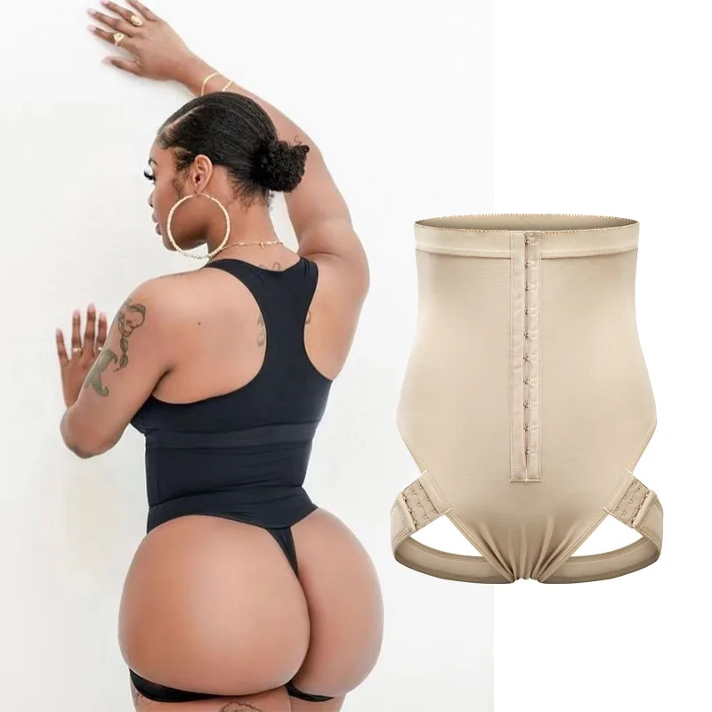 

Plus Size Rubber Bone Shapewear For Women'S Body Shaper Pants Butt Lifter Underwear Booty Lift Pulling Shapers Tummy Shaper