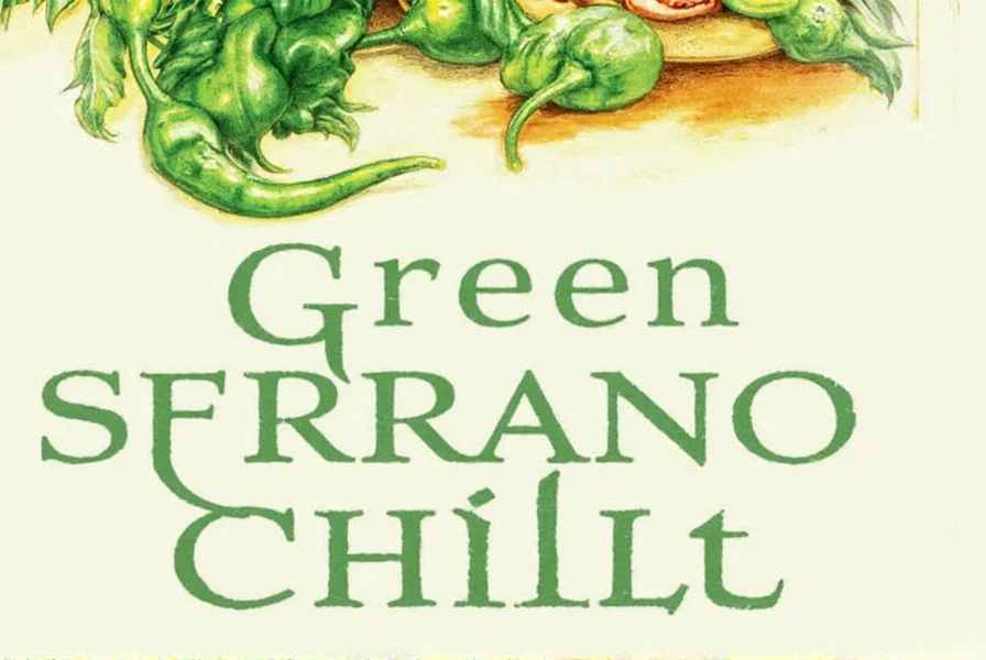 Green Serrano Chile