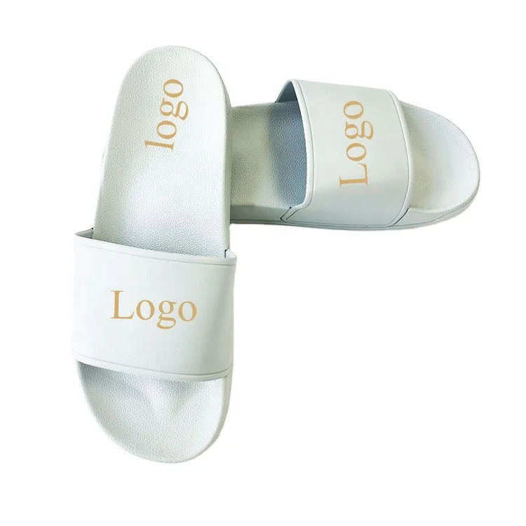 

Summer Pvc slides Slippers custom logo Sandal Slides Footwear Men'S Slippers, Customized