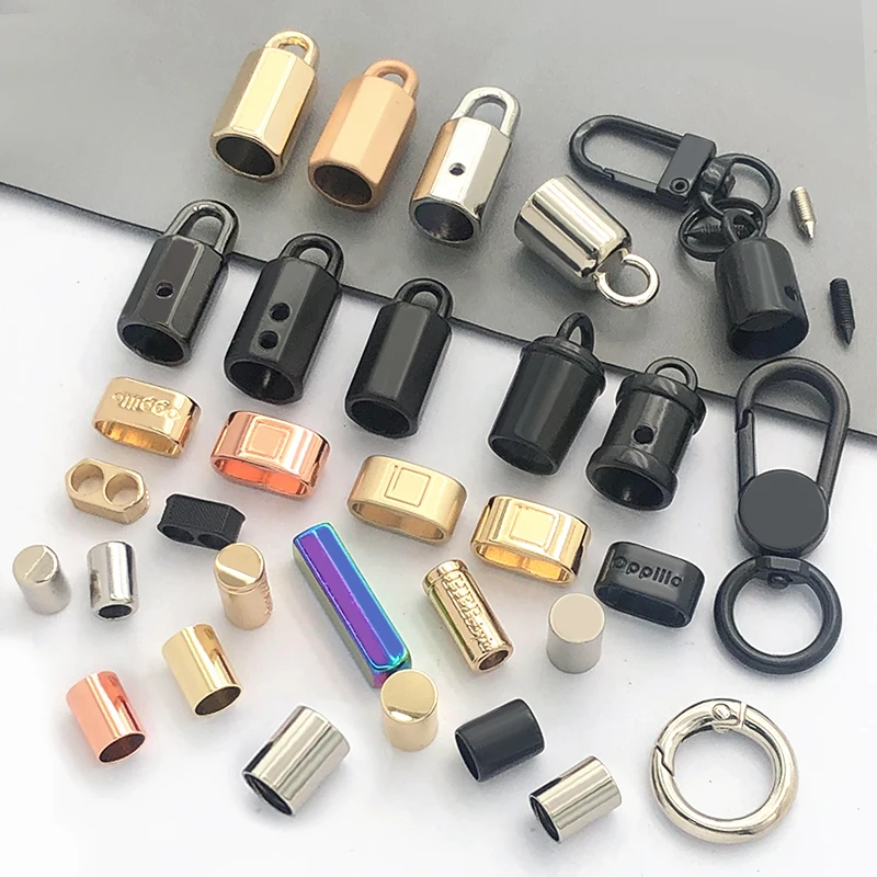 2026 New Mobile Phone Lanyard Cord End Stopper Accessories Spring Metal Hook Rotating Clip Hook