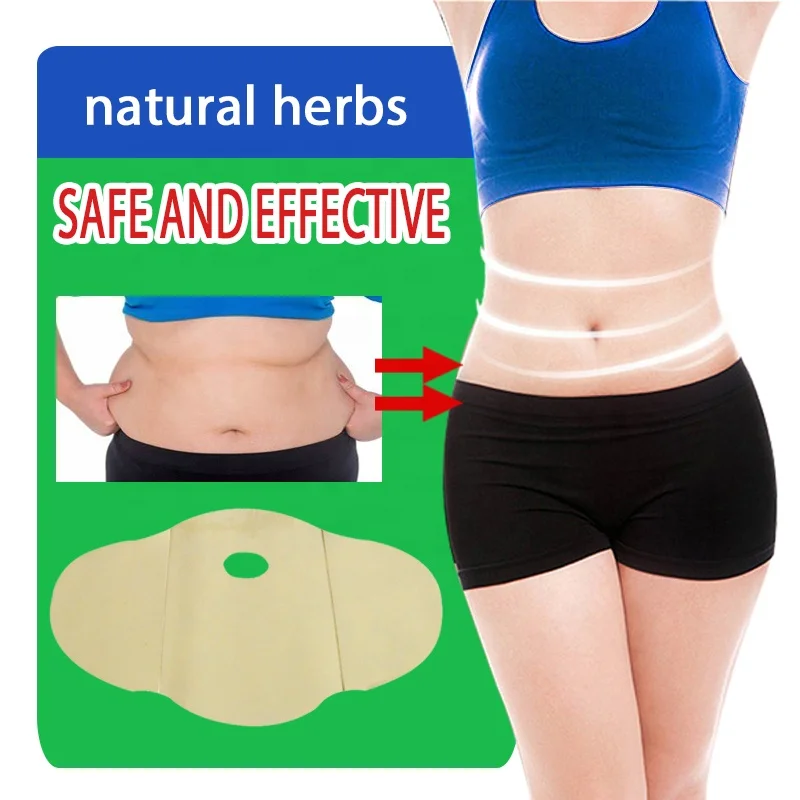 

100% natural fat burning weight loss belly body tightening wrap slimming patch