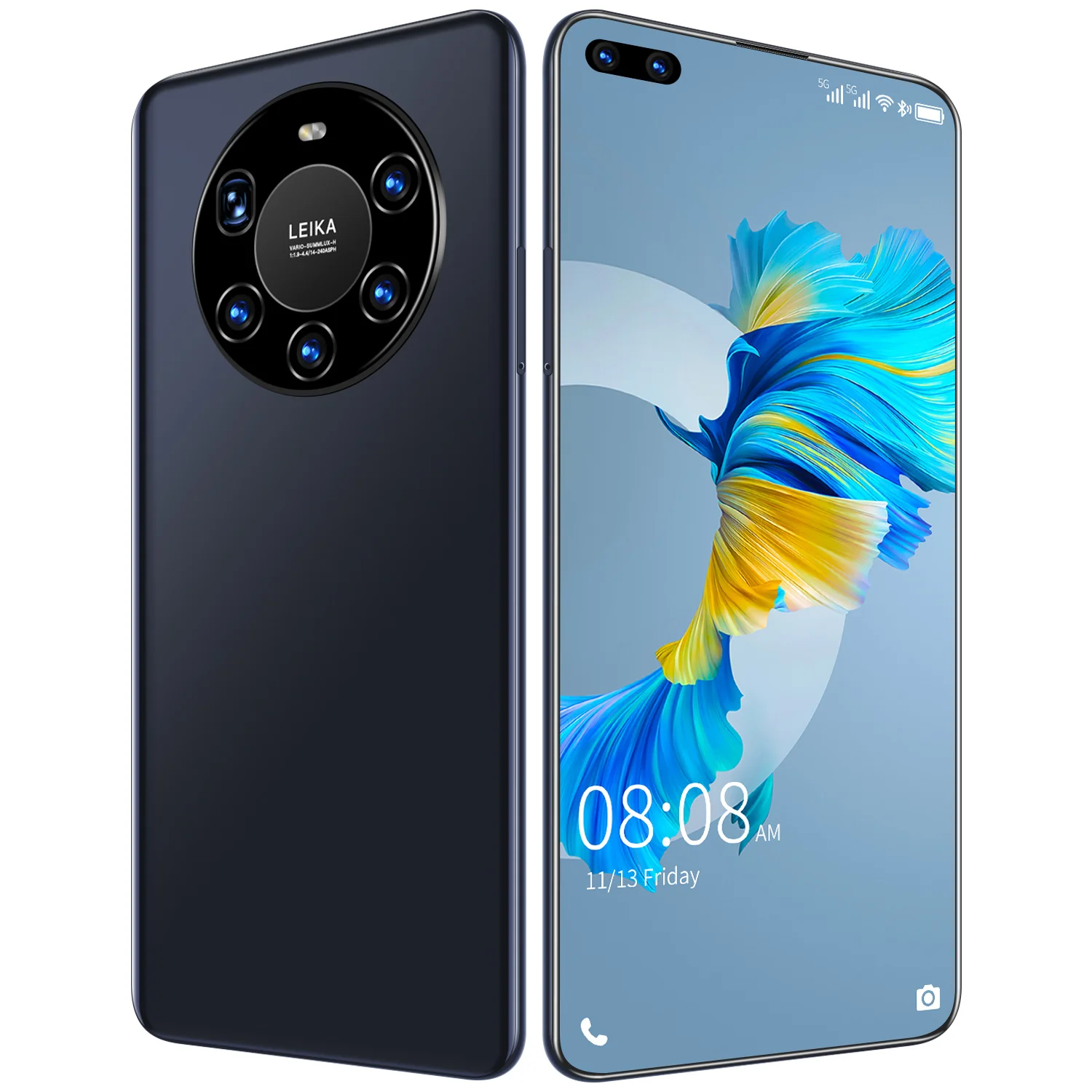 

Original Factory Direct Sale Mate40pro+ 7.3 inch big screen 12GB+512GB Deca Core Android10 OEM Customize Smartphones, Black silver green yellow