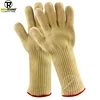 Aramid heat resistant gloves knit gloves hot objects on the grill oven,microwave,hot pots, handling the fireplace