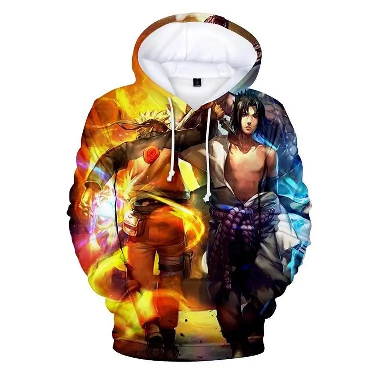 Finden Sie Hohe Qualität Naruto Kleidung Hersteller und Großhandel Männer Naruto 3D Print Pullover Hoodie Langarm