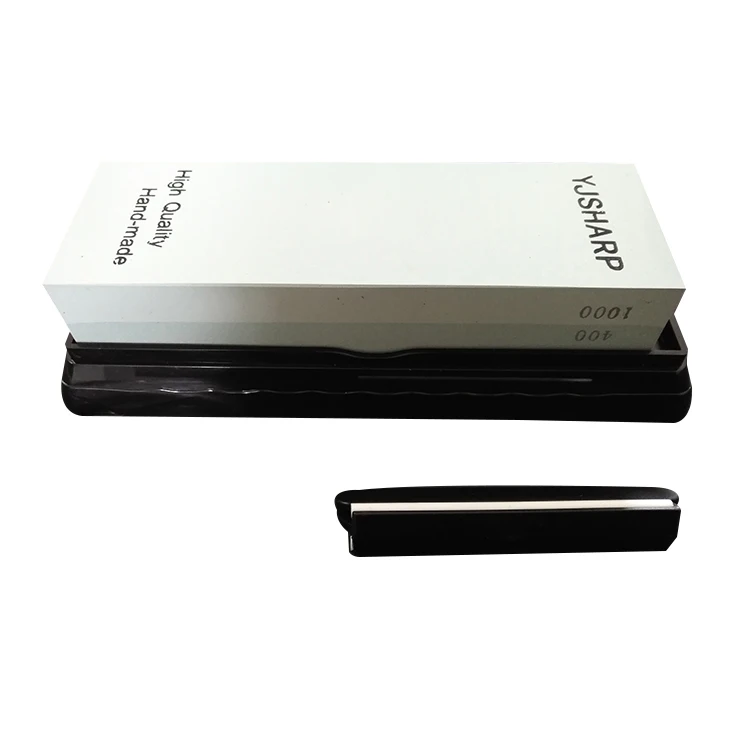 

Natural knife sharpening stone whetstone ,400 1000 grit corundum whetstone