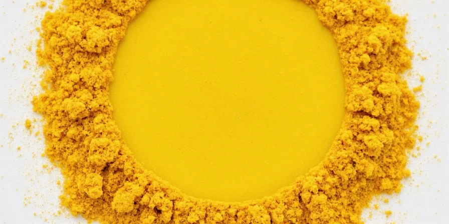 Close-up of yellow spices in jars
