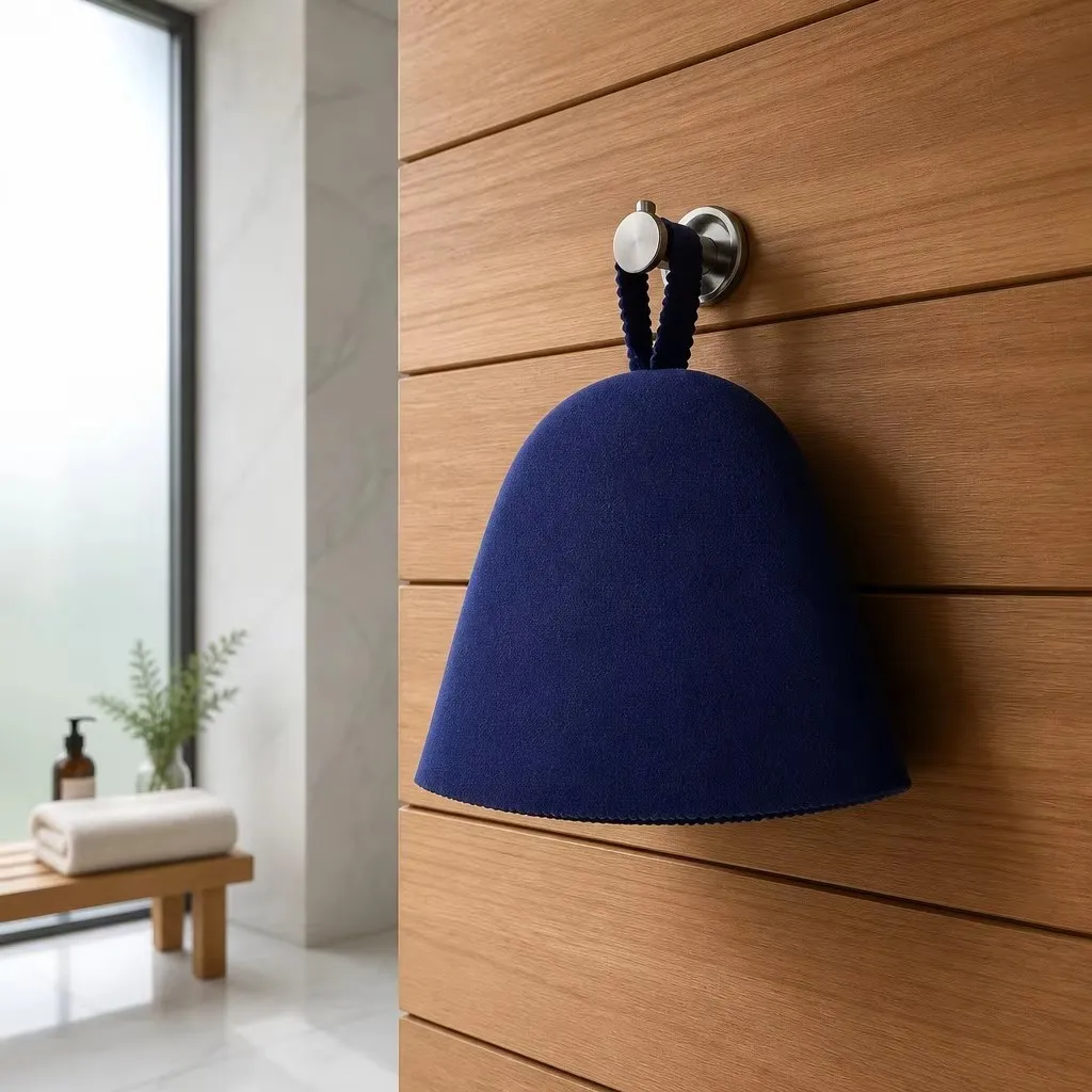 Felt Sauna Hat - Practical Storage & Protection