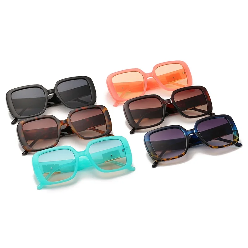 

Fashion Brand Italy Designer Aqua Big Square Frame UV400 Oversized Gradient Lens Glasses Sunglasses lentes de sol gafas de sol
